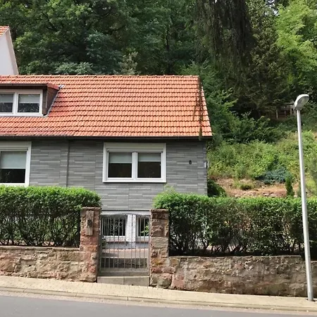 Dom wakacyjny Naturhaeuschen Mit Kamin - Feuerschale - Garten - Mit Beheizbarem Gartenwhirlpool *